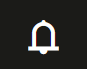 Notification bell icon
