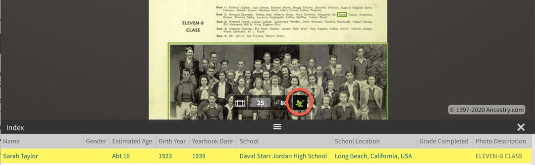 yearbook photo