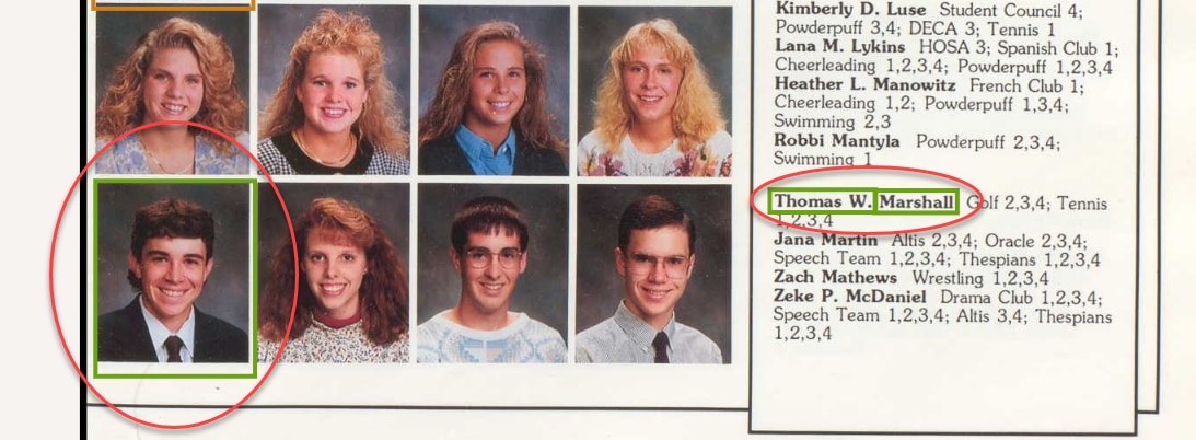 yearbook photo