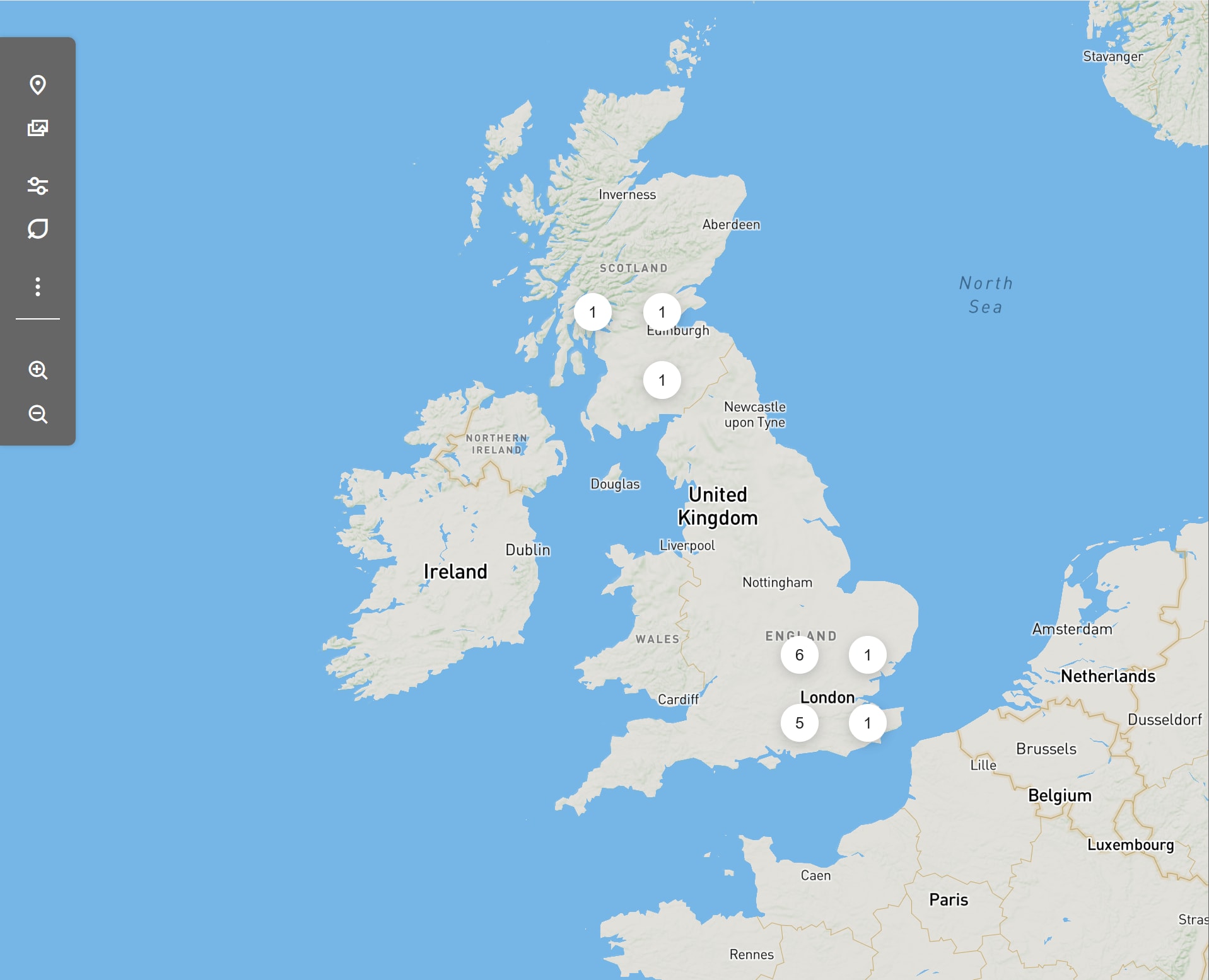Map view