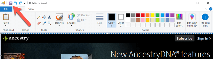 print screen button