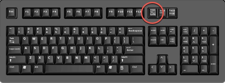 print screen button