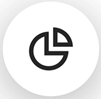 A pie chart icon for ancestral regions.